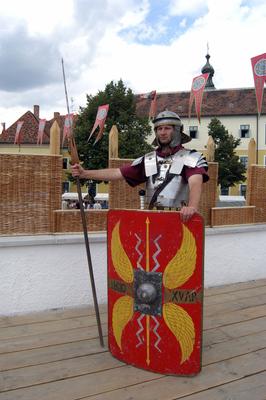 Szombathely, Savaria Történelmi Karnevál-stock-foto