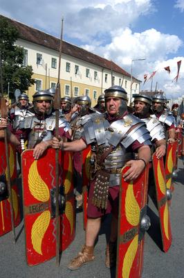 Szombathely, Savaria Történelmi Karnevál-stock-foto