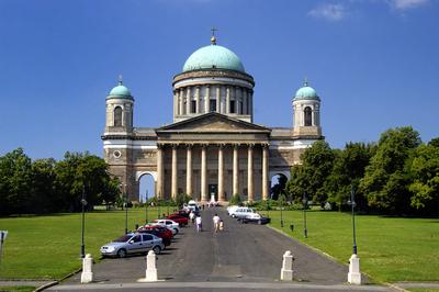 Esztergomi bazilika-stock-foto