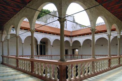 Visegrád, Királyi palota-stock-foto