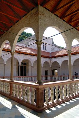 Visegrád, Királyi palota-stock-foto