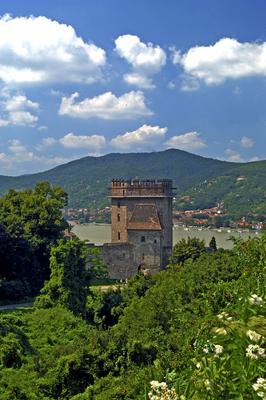 Visegrád, Alsóvár (Salamon-torony)-stock-foto