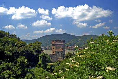 Visegrád, Alsóvár (Salamon-torony)-stock-foto