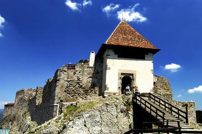 Visegrád, Fellegvár-stock-foto