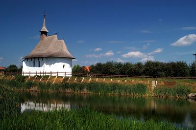 Csengersimai református templom-stock-foto