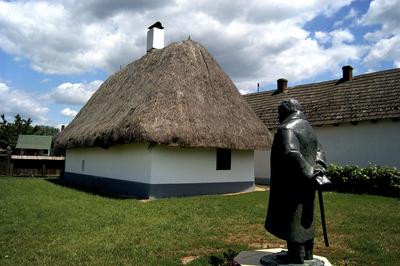 Tiszacsécse, Móricz Zsigmond emlékház-stock-foto