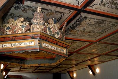 Tákosi református templom-stock-foto