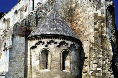 Zsámbék, a premontrei kolostor és templom romjai-stock-foto