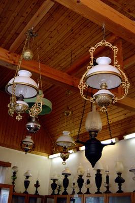 Zsámbék, Lámpamúzeum-stock-foto