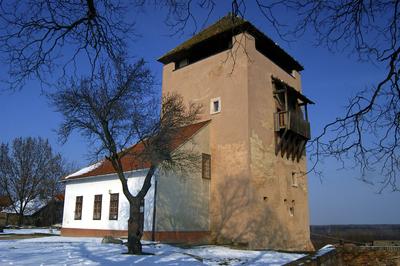 Dunaföldvár, Csonka-torony-stock-foto