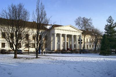 Szekszárd, a régi Vármegyeháza-stock-foto