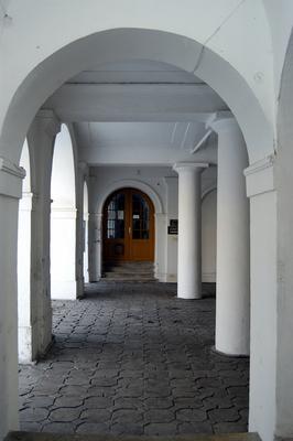 Szekszárd, a régi Vármegyeháza-stock-foto