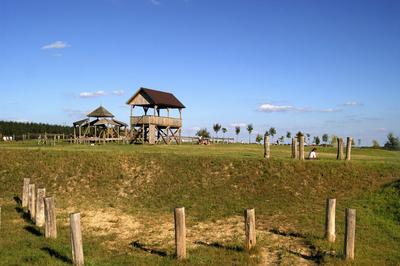 Tápiószentmárton, Attila domb - Kincsem Lovaspark-stock-foto