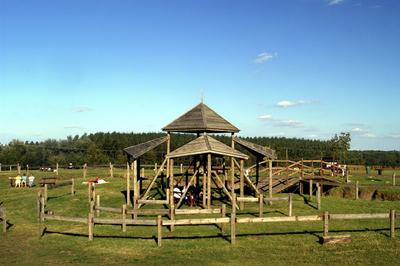 Tápiószentmárton, Attila domb - Kincsem Lovaspark-stock-foto