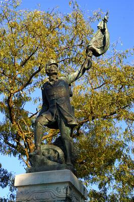 Nagykáta, Szabadságharc emlékmű-stock-foto