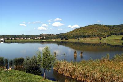 Bátonyterenye, Maconkai-víztározó (Horgásztó)-stock-foto