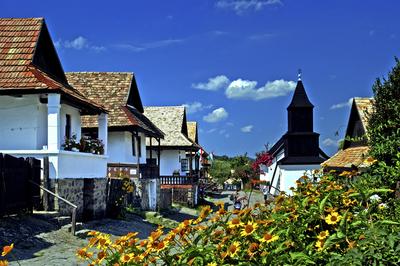 Hollókő, Ófalu védett falurész-stock-photo