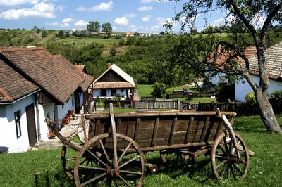 Hollókő, Ófalu védett falurész-stock-foto