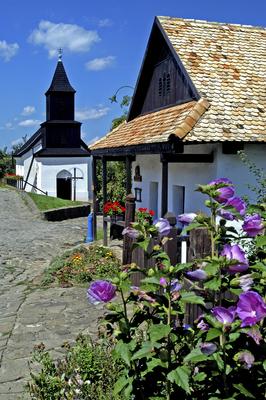 Hollókő, Ófalu védett falurész-stock-photo