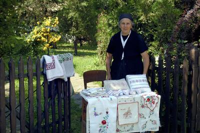Hollókő, Ófalu védett falurész-stock-foto