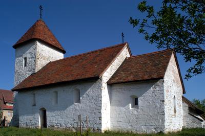 Hévízgyörk, Szent Márton templom (Öregtemplom)-stock-foto