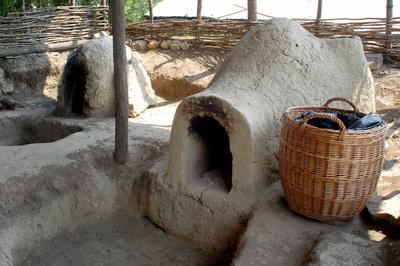 Százhalombatta, "Matrica" Múzeum és Régészeti Park-stock-foto