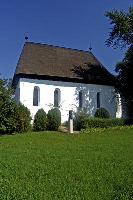 Szabolcsi református templom-stock-foto