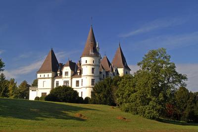 Tiszadob, Andrássy-kastély-stock-foto