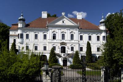 Szirák, Teleki-Degenfeld-kastély-stock-foto
