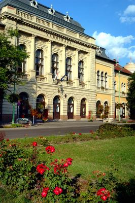 Cegléd, Városháza-stock-foto