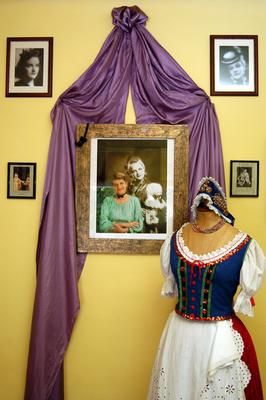 Mohora, Tolnay Klári Emlékház-stock-foto