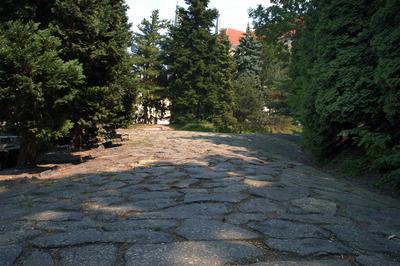 Szombathely, Borostyánkő út-stock-foto
