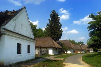 Szombathely, Vasi Skanzen-stock-foto