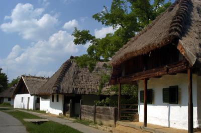 Szombathely, Vasi Skanzen-stock-foto
