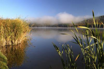 Nőtincsi víztározó-stock-foto