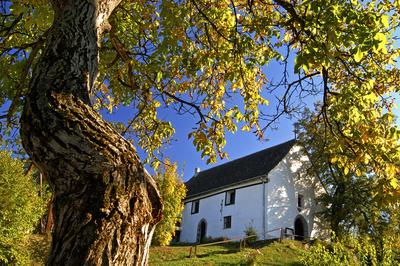 Nagybörzsöny, Bányász templom-stock-foto