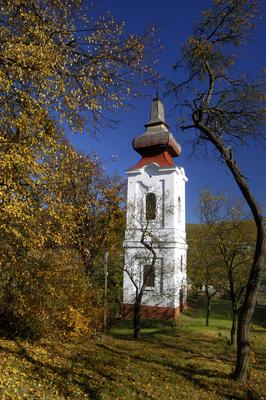 Alsópetény, Harangláb-stock-foto