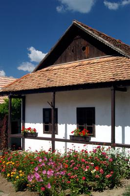 Hollókő, Ófalu védett falurész-stock-foto