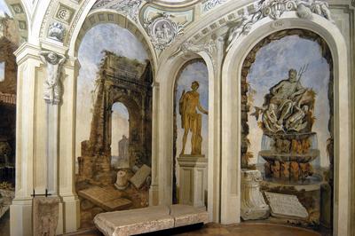 Szombathely, Sala Terrena-stock-foto