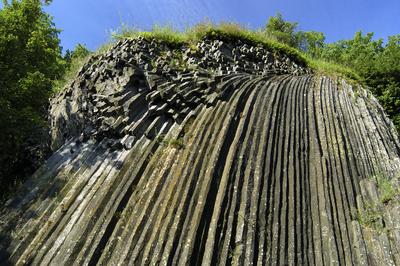 Bazaltorgonák-stock-foto
