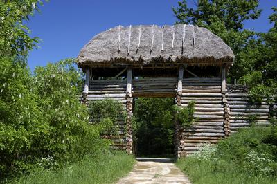 Vasvári sánc (Római sánc)-stock-foto