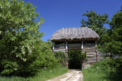 Vasvári sánc (Római sánc)-stock-foto