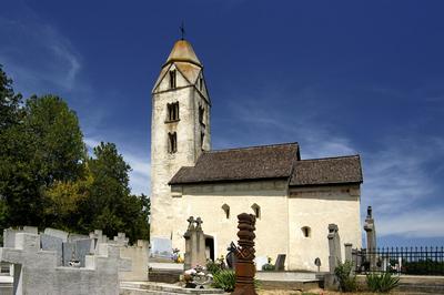 Egregy (Hévíz), Árpád-kori Szent Magdolna templom-stock-foto