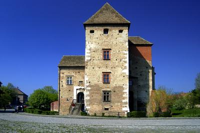 Simontornyai vár-stock-foto