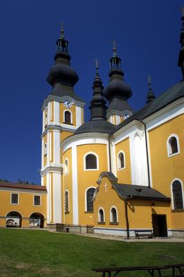 Máriapócs, Szent Mihály-templom-stock-foto