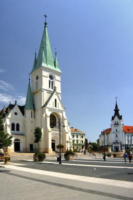 Kaposvár, a Nagyboldogasszony-székesegyház-stock-foto