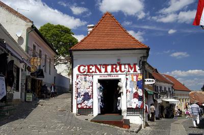 Szentendre, Fő tér-stock-foto