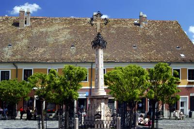 Szentendre, Fő tér-stock-foto