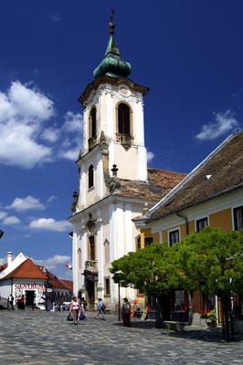 Szentendre, Fő tér-stock-foto
