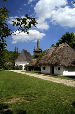 Szentendrei Szabadtéri Néprajzi Múzeum-stock-foto